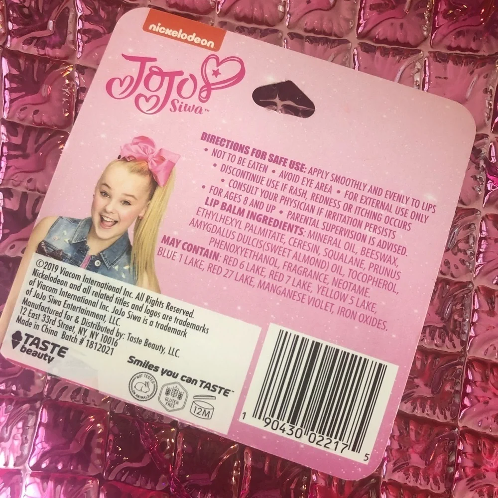 JoJo Siwa lip gloss pink lemonade‎ new